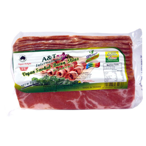 A and T Smoked Bacon Slices 500g - A & T