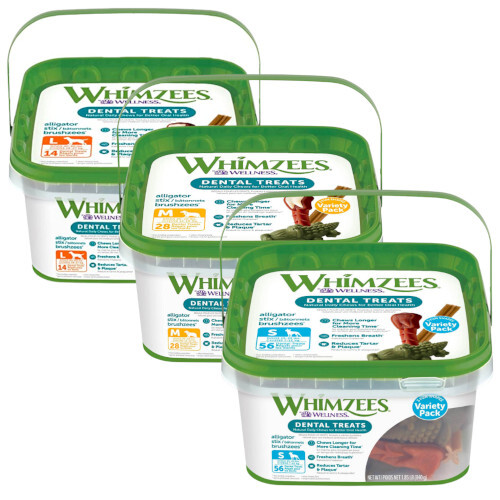 Whimzees Daily Dental Treats Variety Box