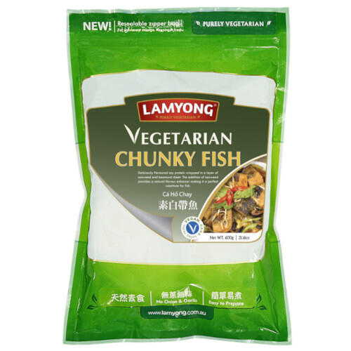 Lamyong Vegetarian Chunky Fish 600g