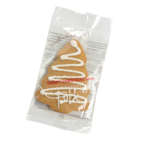 Gingerbread Folk Christmas Tree Cookie 30g