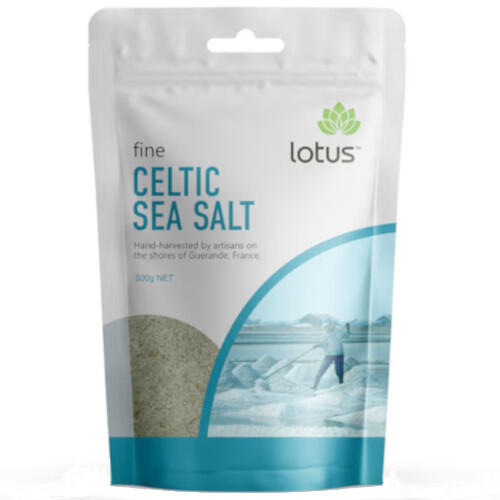 Lotus Celtic Sea Salt FINE 500g