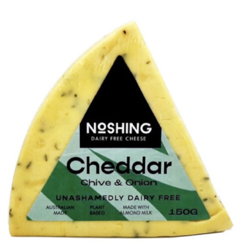 Noshing Chive Onion Cheddar Cheese 150g