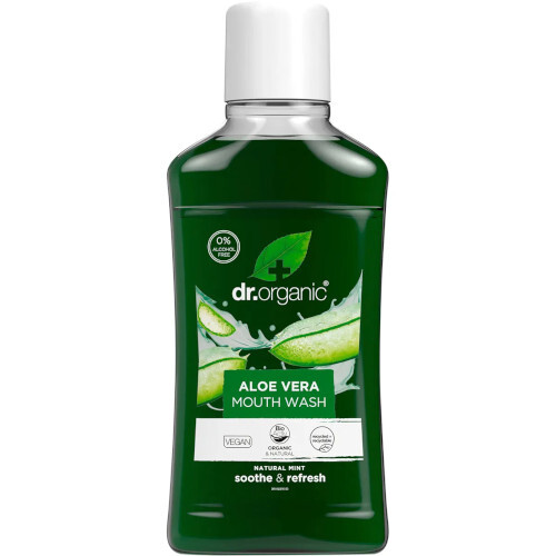 Dr Organic Aloe Vera Mouthwash 500ml