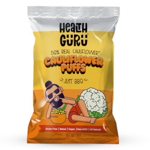 Health Guru Just BBQ Cauliflower Puffs 56g