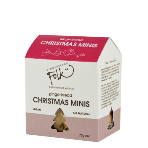 Gingerbread Folk Christmas Minis 70g