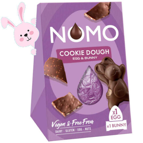 Nomo Cookie Dough Egg & Bunny 155g