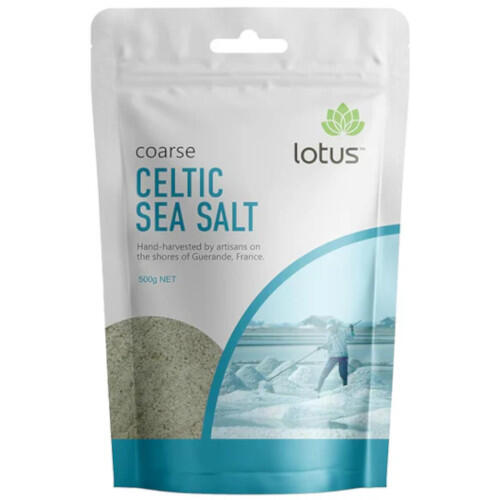 Lotus Celtic Sea Salt COARSE 500g