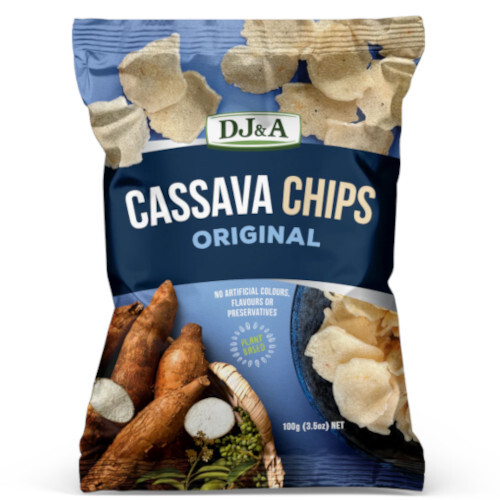 DJ&A Cassava Chips Original 100g