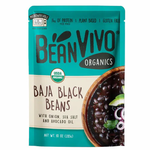 Bean Vivo Baja Black Beans 283g