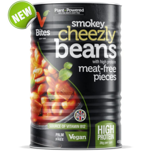 VBites Smokey Cheezly Beans with Meat-Free pieces 400g