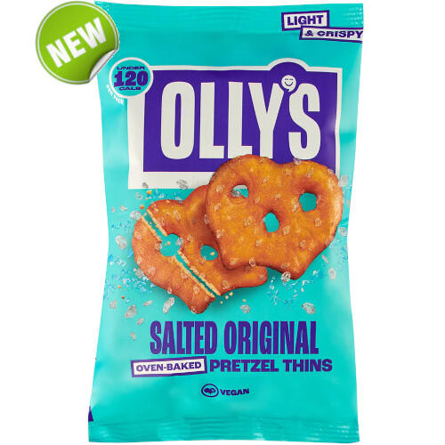 Ollys Salted Original Pretzel Thins 140g