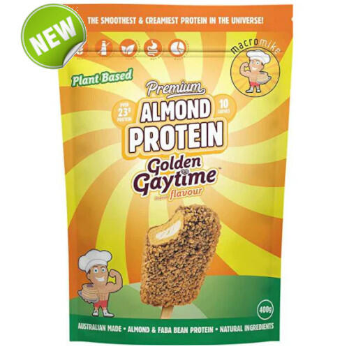 Macro Mike Golden Gaytime Almond Protein Powder 400g